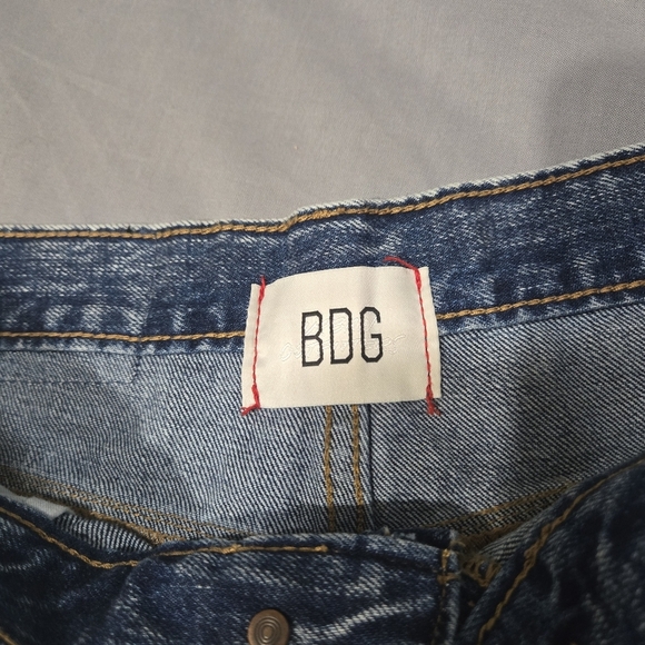 Urban Outfitters BDG Jean Womens 27 A Wide Leg Baggy Vintage Denim Wash Y2K - Picture 6 of 15